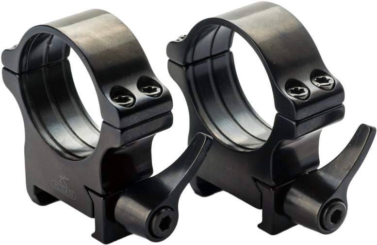 Rusan Stålringar QD för Weaver, 30 mm, höjd: 14 mm