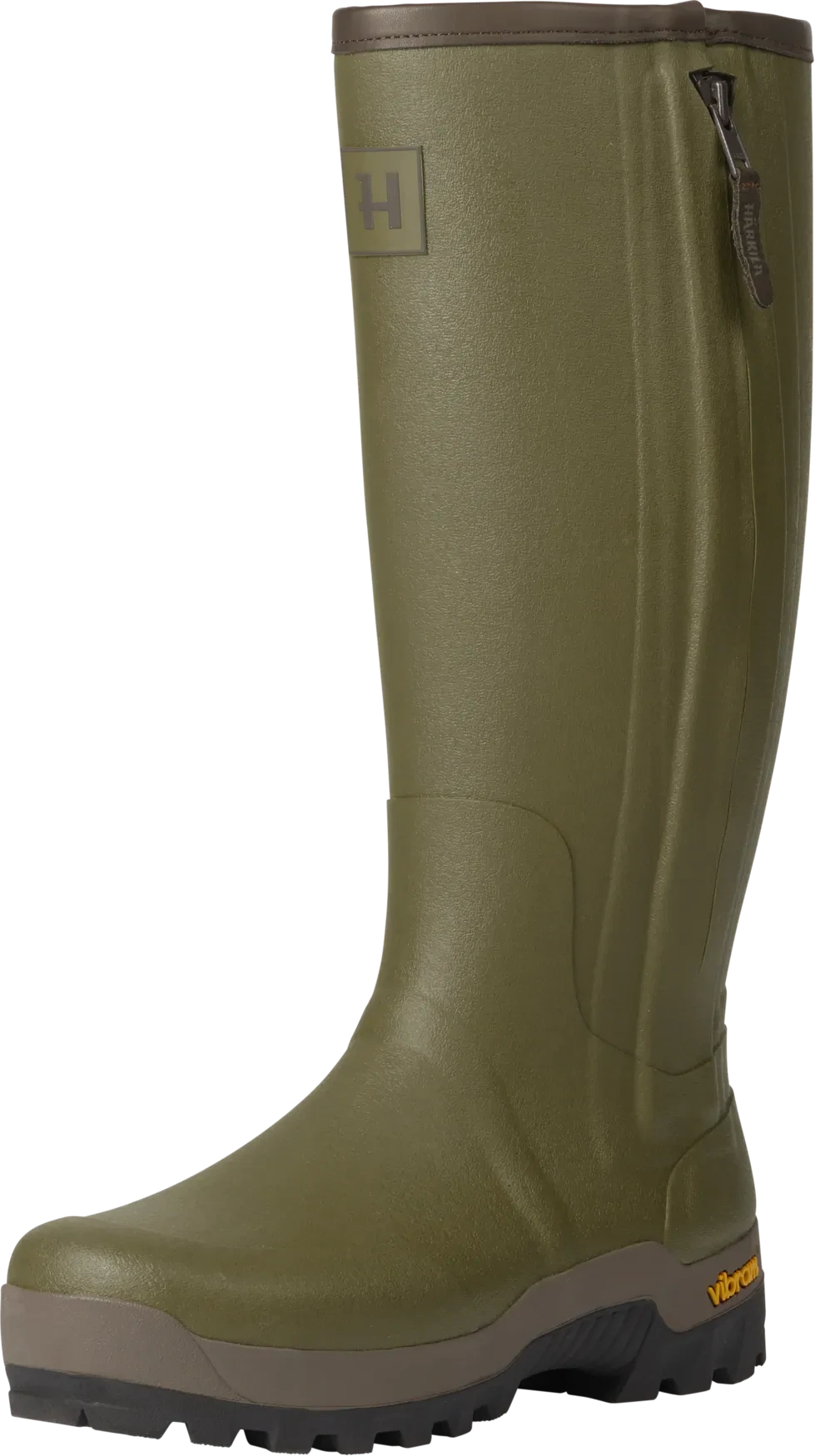 Härkila Forstmanns Zip-St Herr Dark olive