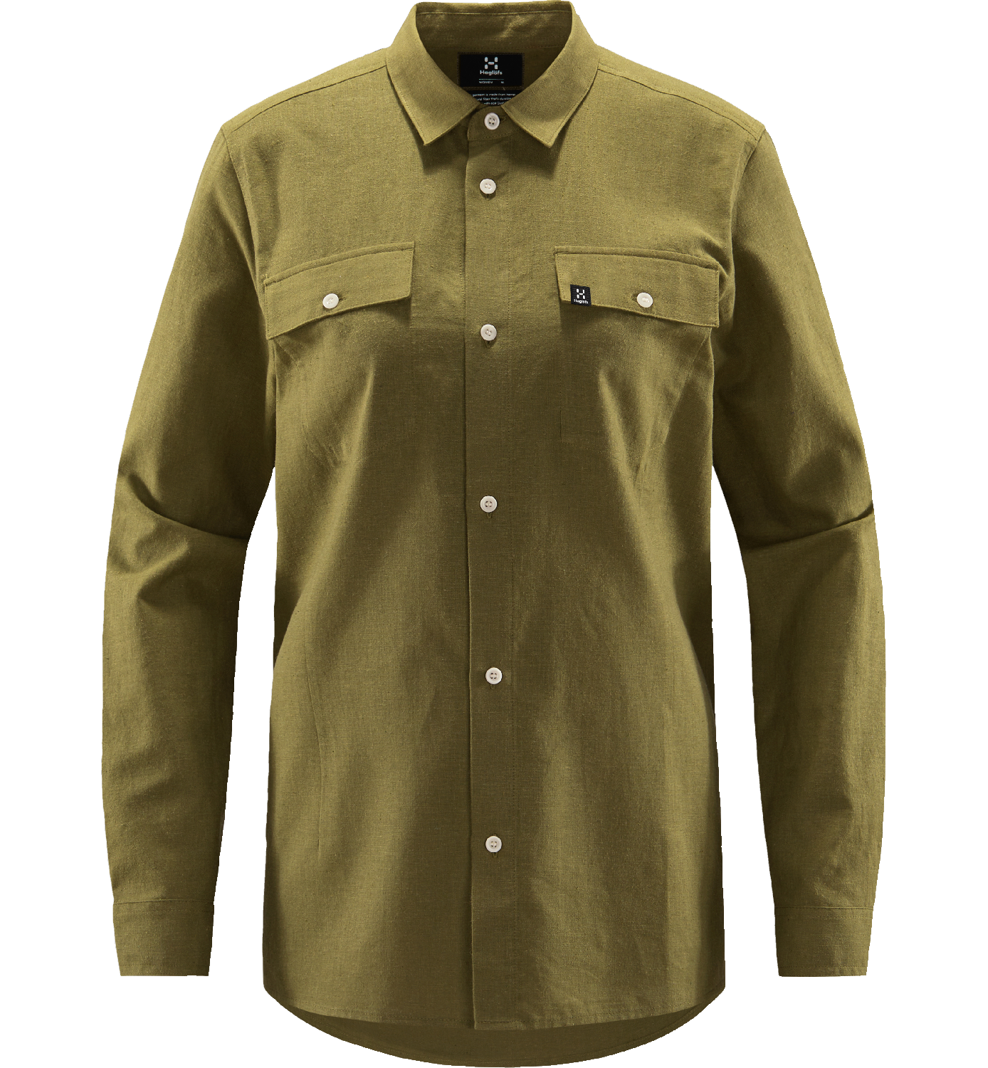 Haglöfs Curious Hemp Shirt Women Olive Green XL -
