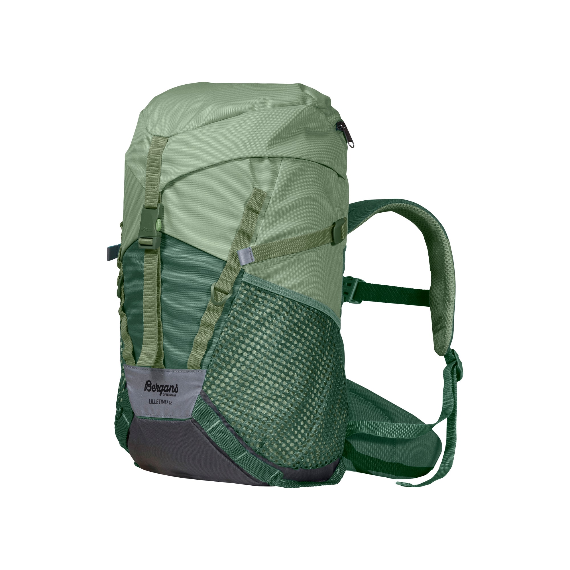 Bergans Lilletind Backpack Kids 12L Jade Green/Dark Jade Green