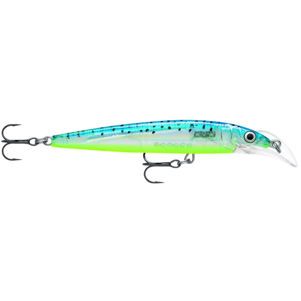 Rapala Scatter Rap Deep Husky Jerk 10 cm Glass Blue Minnow (GBM) -