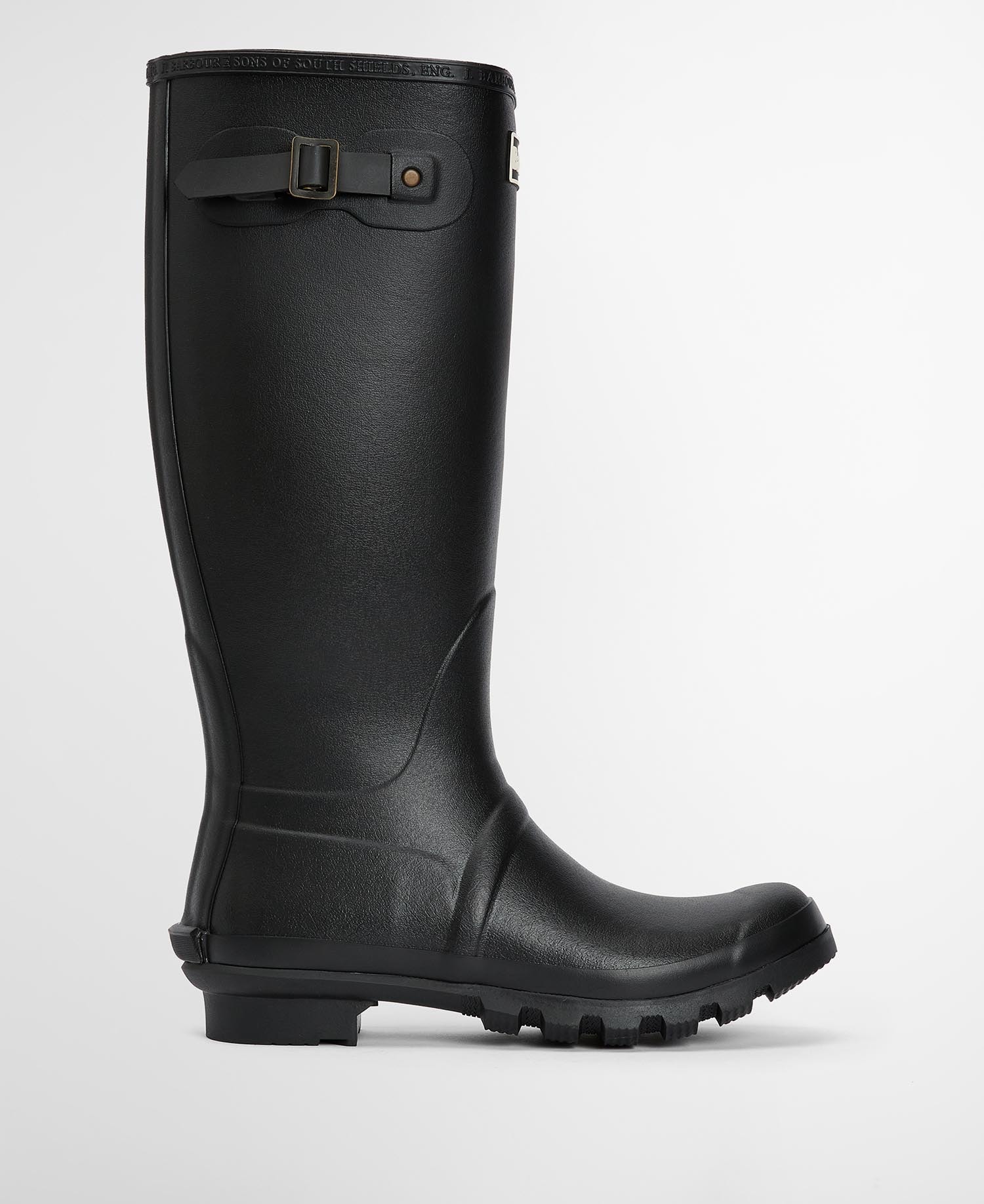 Barbour Bede Wellington Boots Black Men 8