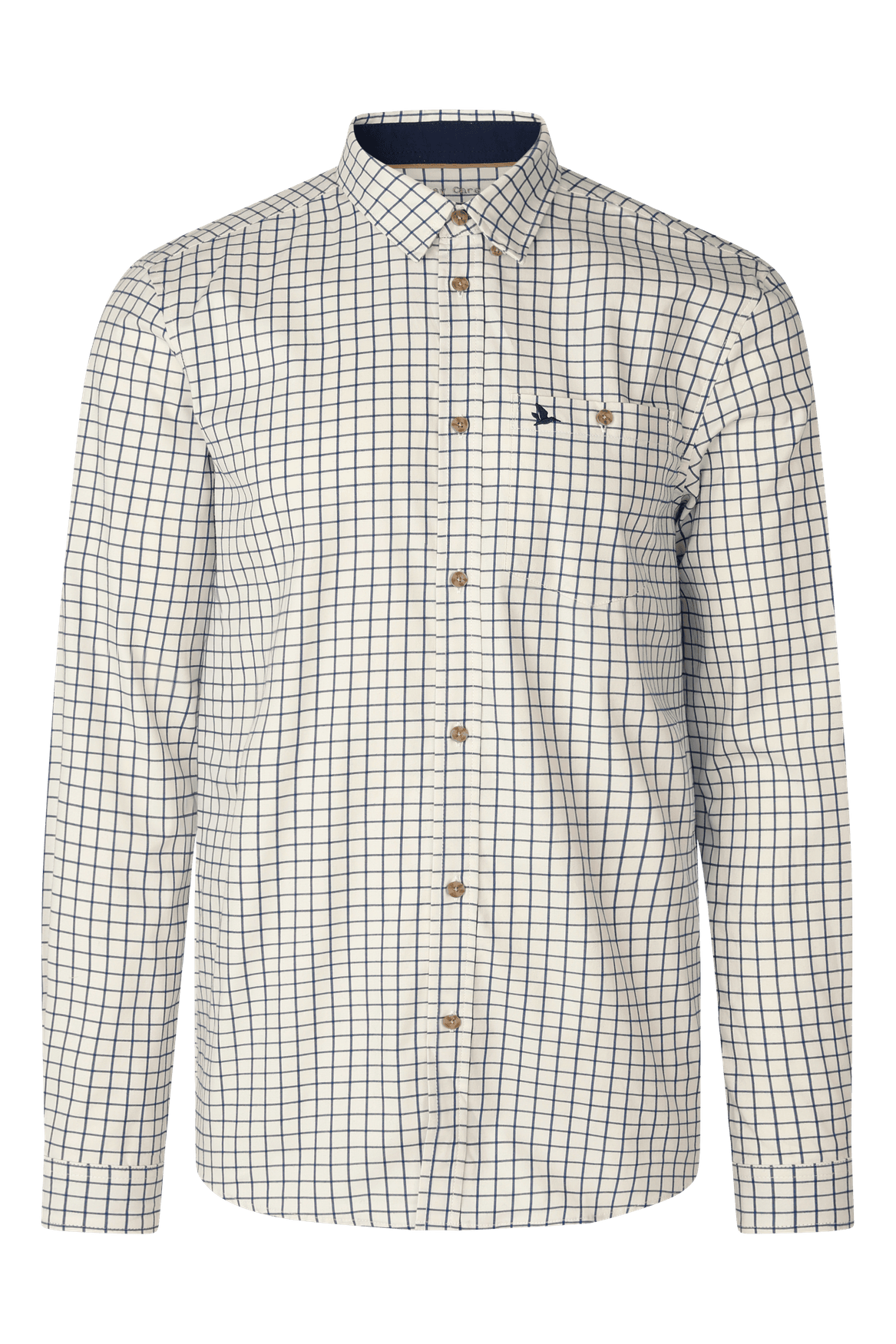 Seeland Oxford Skytteskjorta Herr Dark Sapphire Check