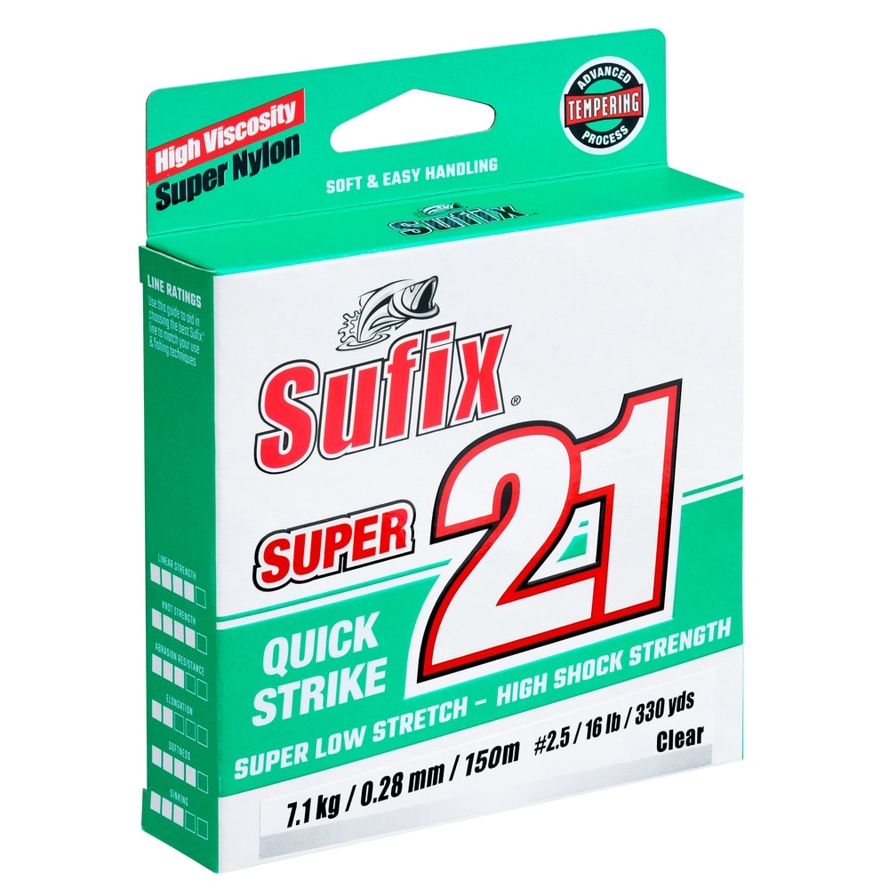 Sufix Super 21 Mono 0,20 mm 150 m Clear -