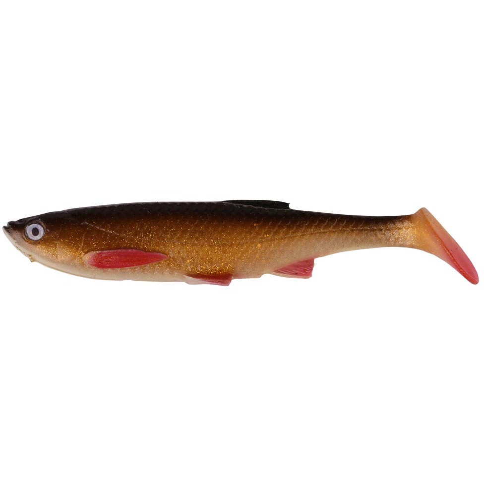 SG LB 3D Bleak Paddle Tail 13,2 cm Rudd Minnow 4-pack -