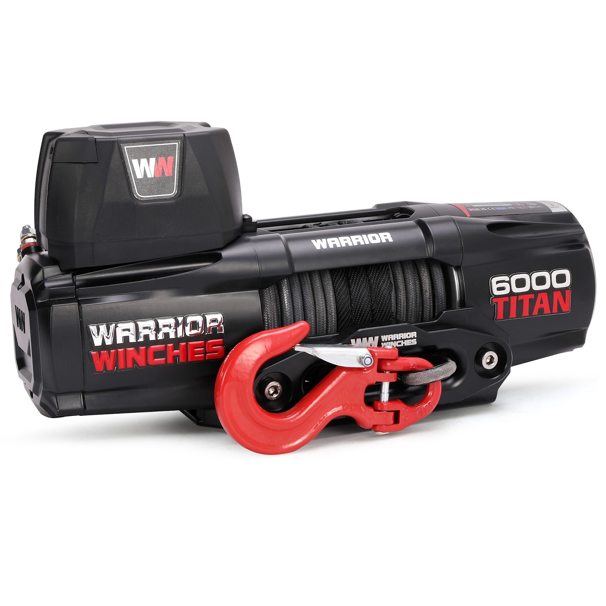 Warrior Winches Vinsch Titan 6000 Elektrisk vinsch - Armortek Extreme 12V