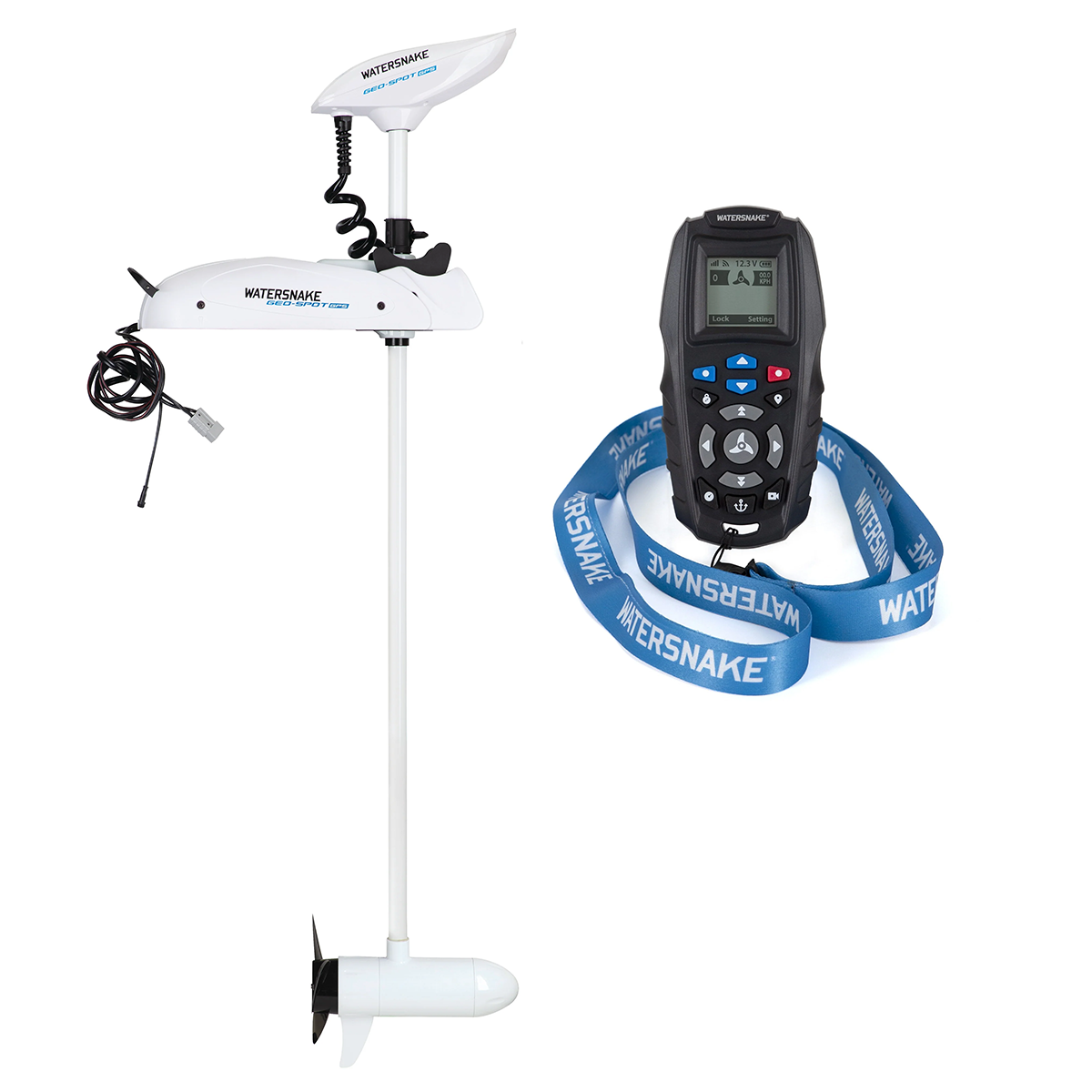Watersnake Geo-Spot GPS SW65 60 Frontmonterad Elmotor
