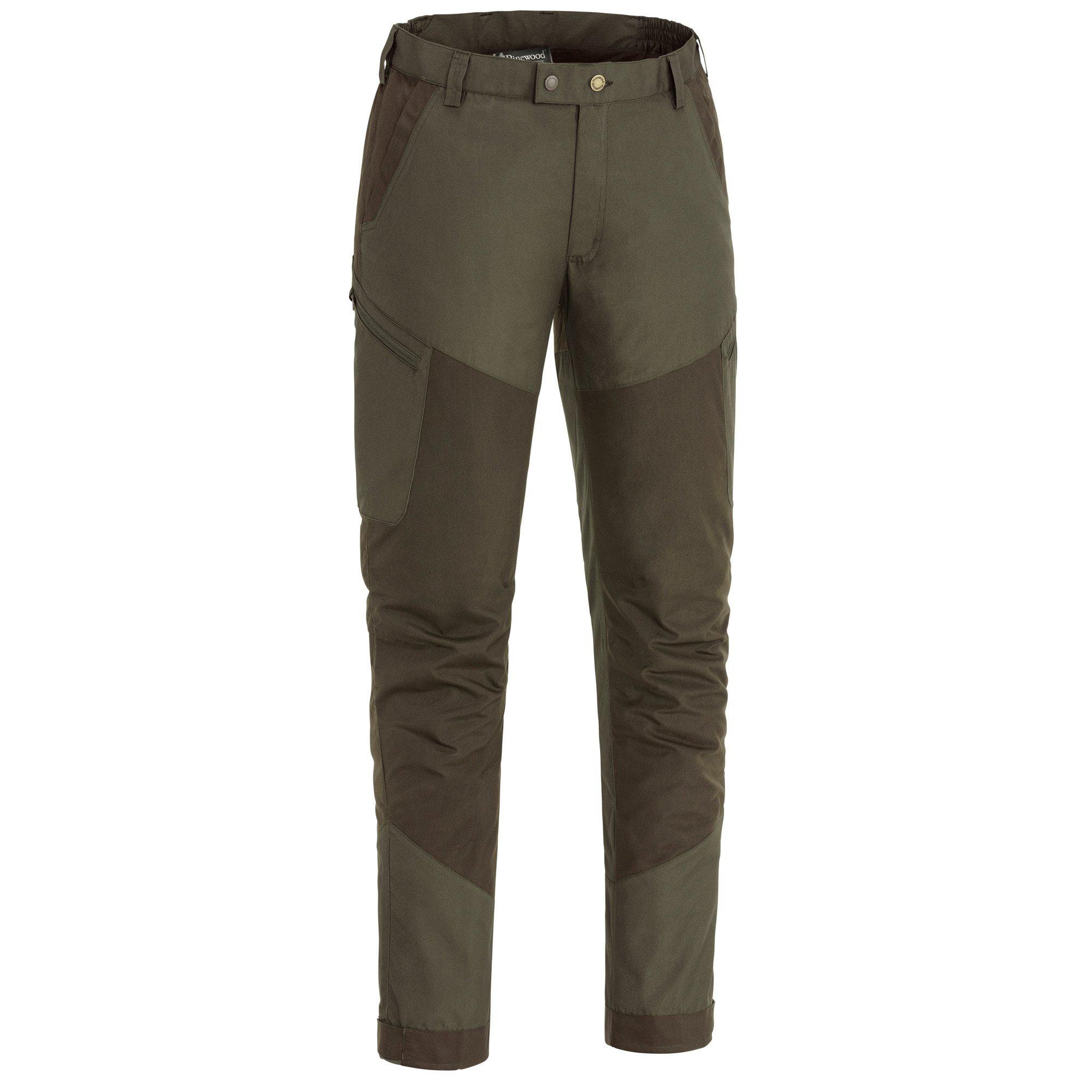 Pinewood Tiveden InsectSafe Byxor Dam Dark Olive/Suede Brown
