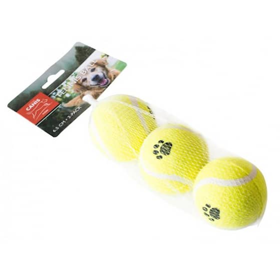 Tennisbold 6,5 cm, 3 stk.