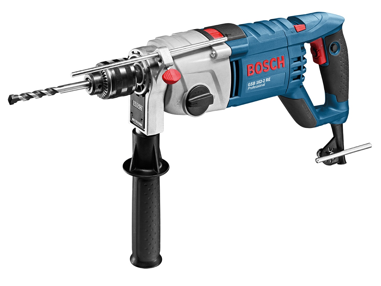 Bosch Iskuporakoneet GSB 162-2 RE Professional kantolaukussa, sis. lisäkahvan