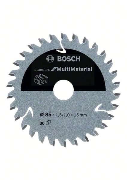 Bosch Sågklinga Standard for Multimaterial 85×1,5/1×15mm 30T