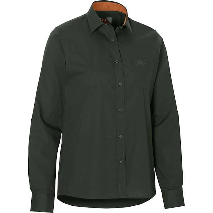 Swedteam Allie Antibite Women Shirt Hunting Green