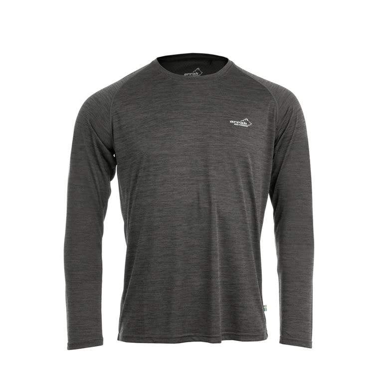 Arrak Outdoor Action Langærmet Func T-shirt Herre Sort