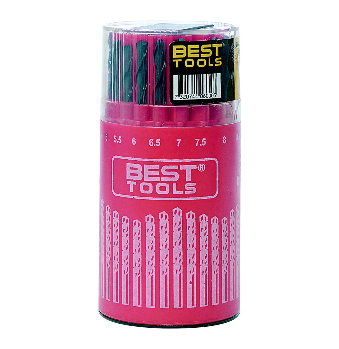 Best Tools Porakone HSS 1-10 mm 1-10 mm 19 kpl