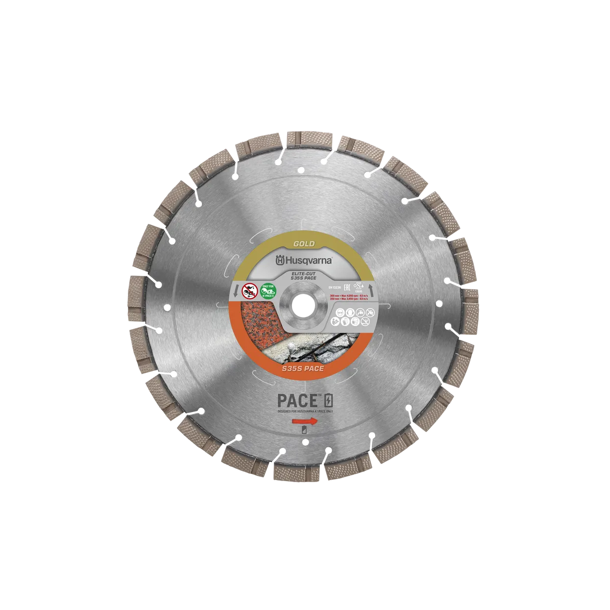 Elite-cut S35s Pace 300 15 25.4