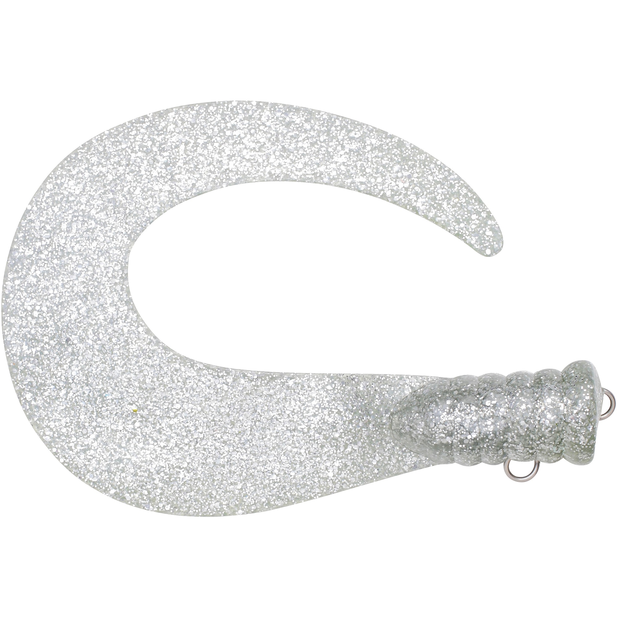Svartzonker Big Tail Silver Glitter 2-pack -