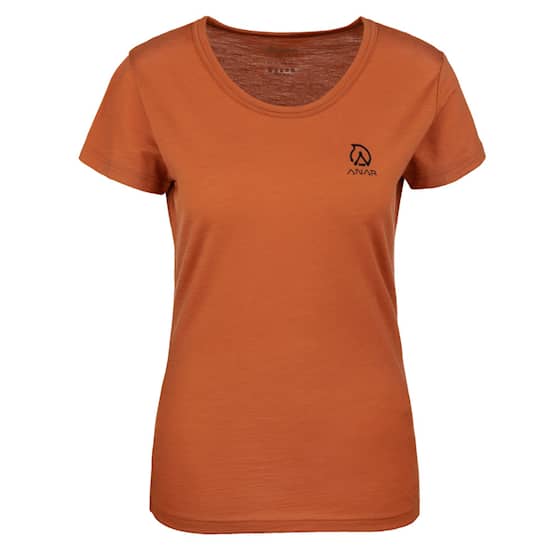 Anar Galda Women'serino Wool T-Shirt Orange