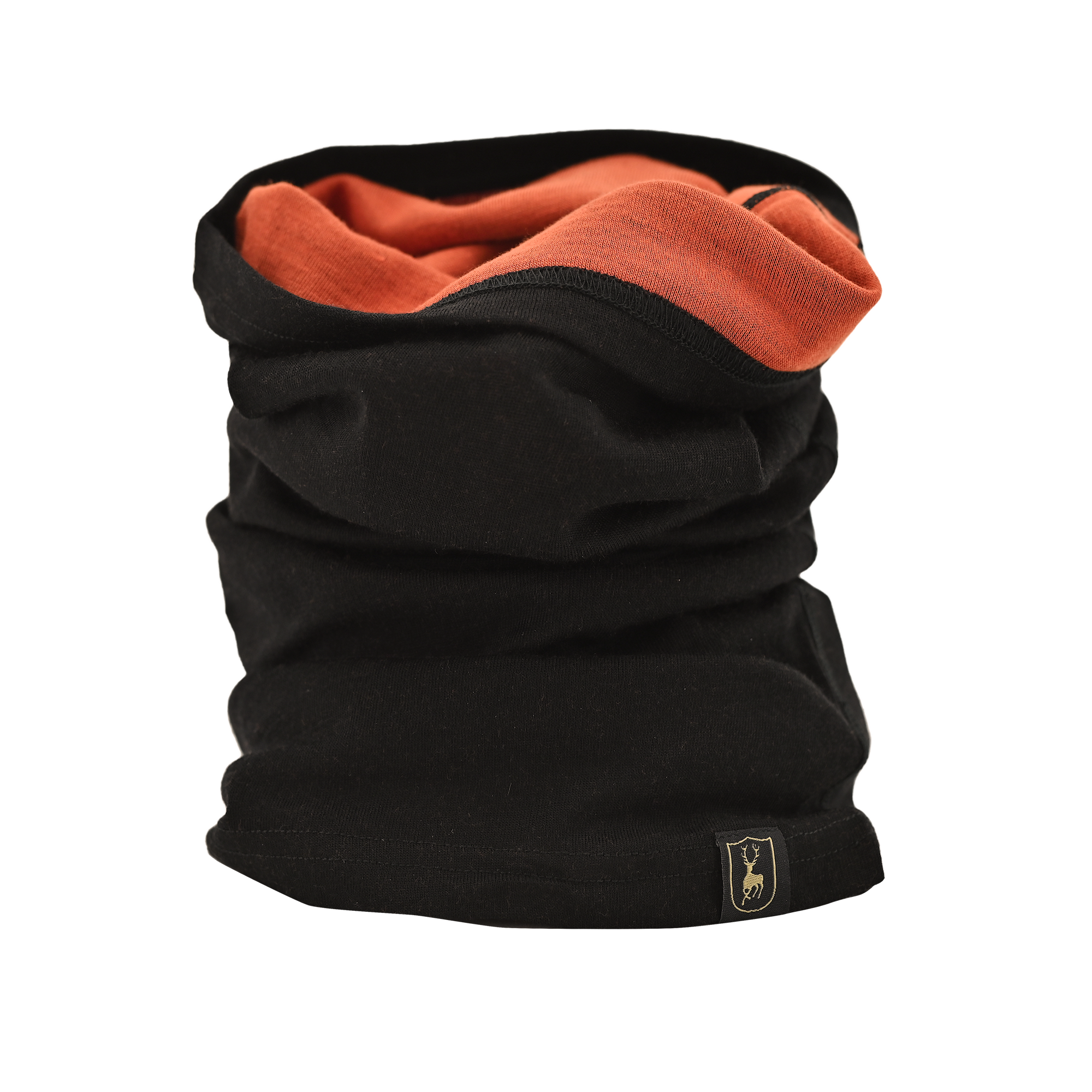 Deerhunter Quinn halsstycke i merinoull Black Oak One Size
