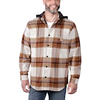 Carhartt Fodrad Flanellskjorta Jacka Herr Carhartt® Brown