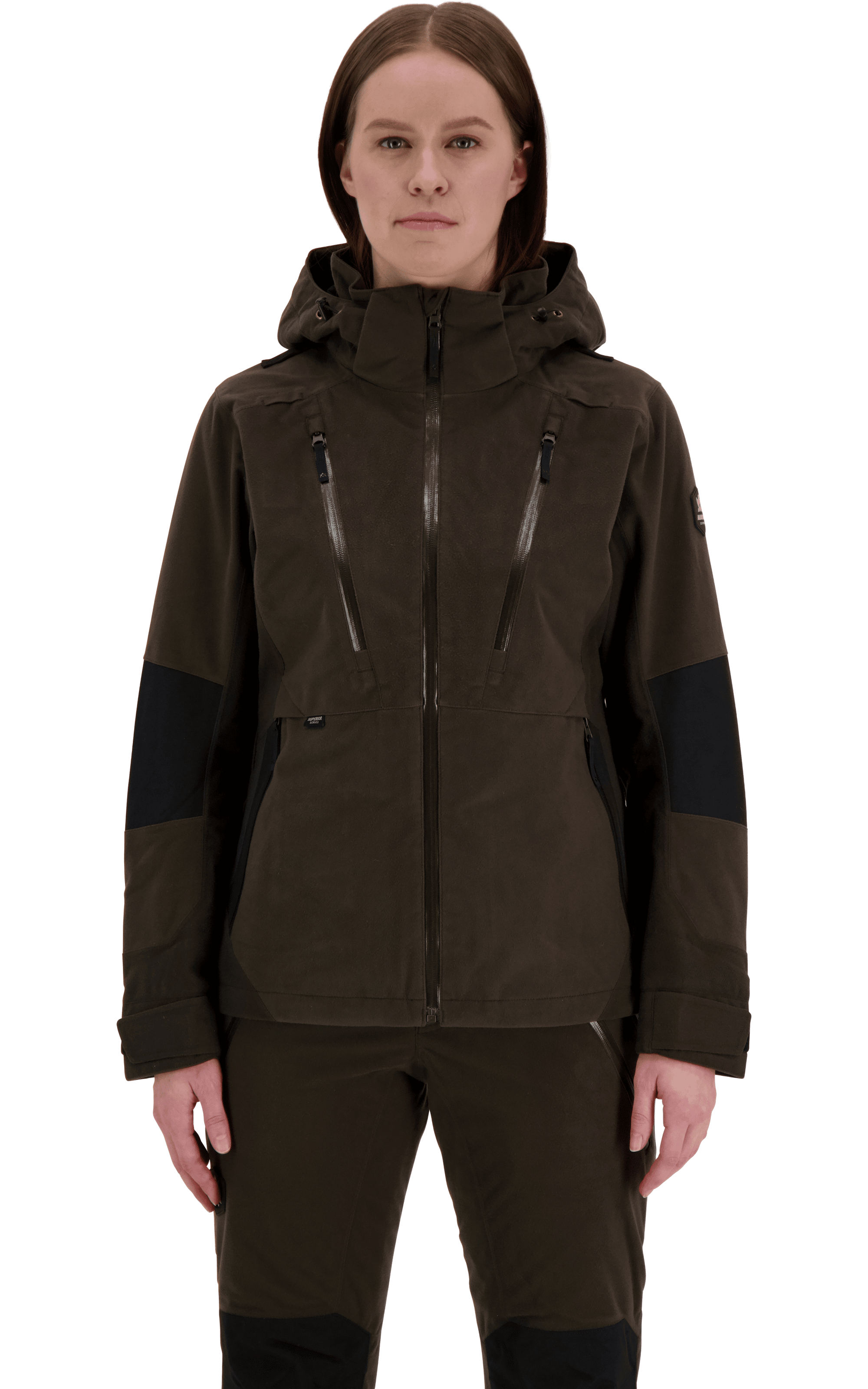 Alaska 1795 Superior Pro Jacke Damen Brown-Mud