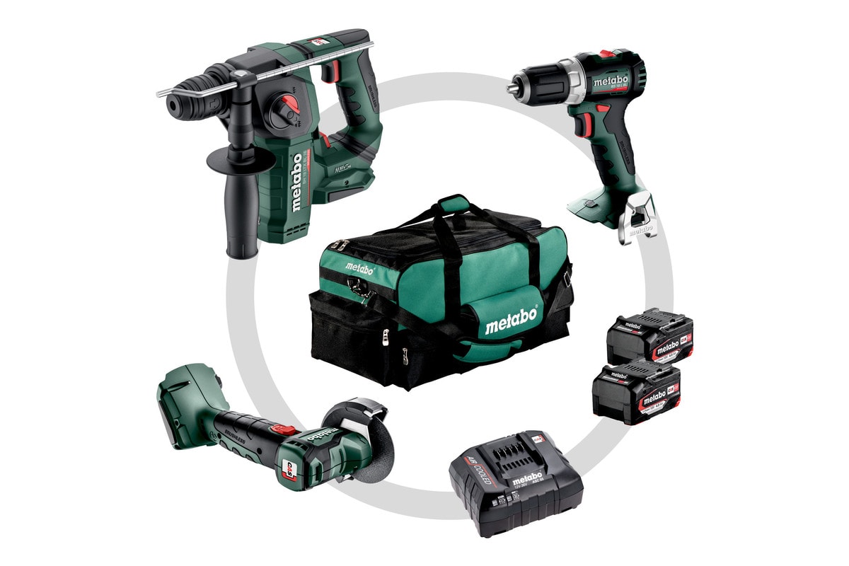 Metabo Verktygspaket Combo Set 3.1.1 18 V