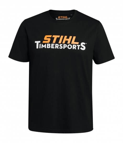 Stihl T-Shirt Timbersports Sort