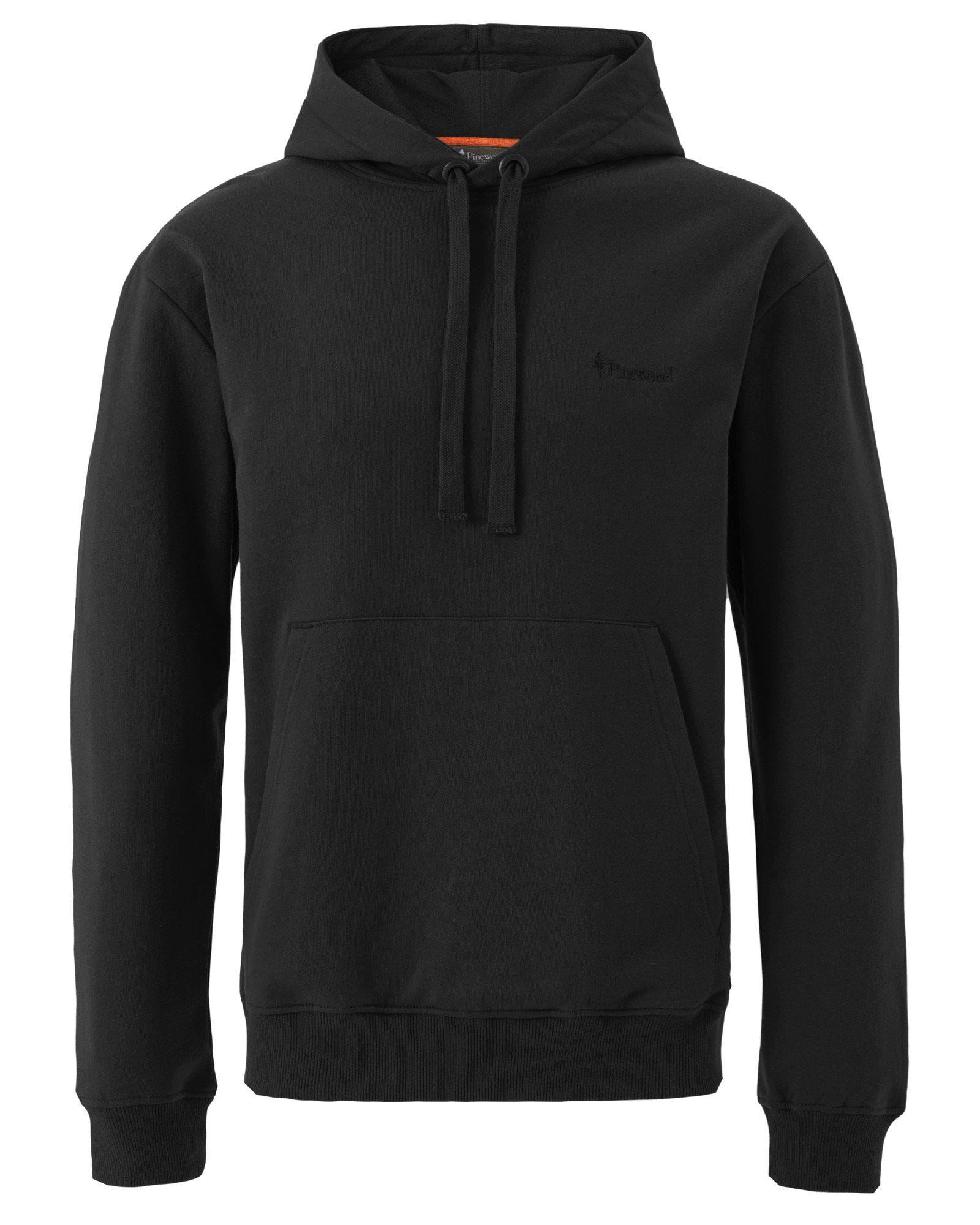 Pinewood Logo Hoodie Herr Black M