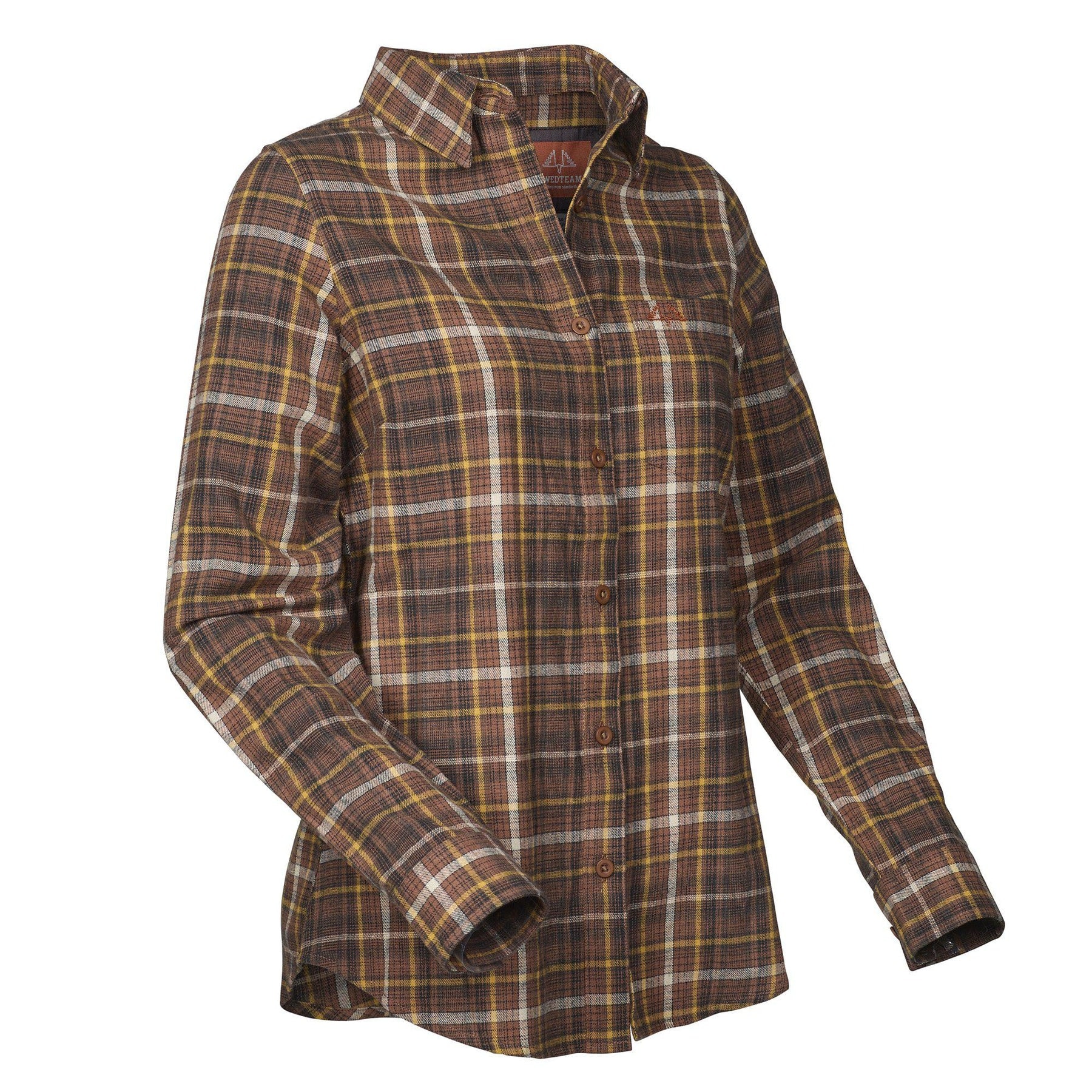 Swedteam Meadow Shirt Women Brown
