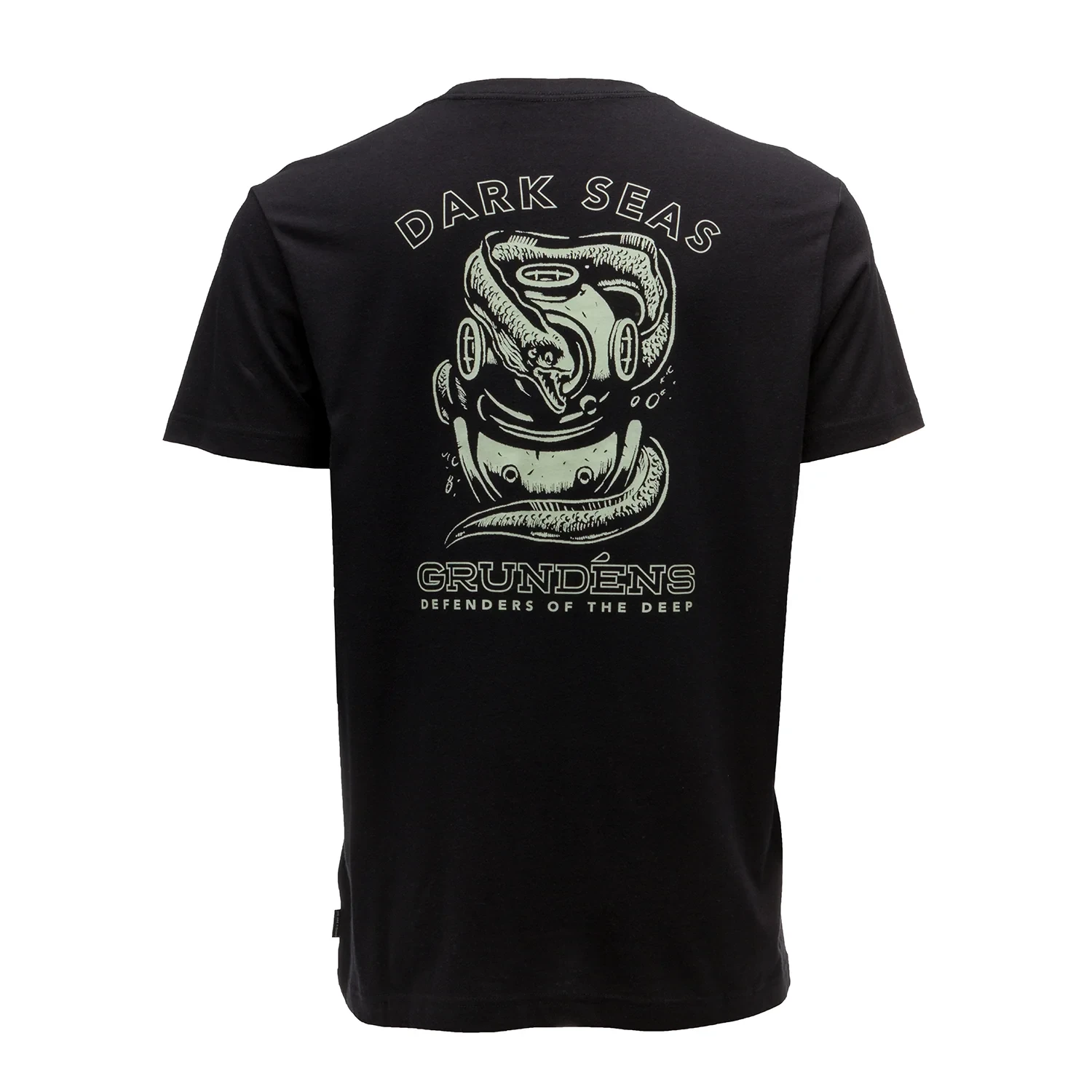 Grundéns Dark Seas X Grundens Luminate SS T-Shirt Black - T-shirt herr ...