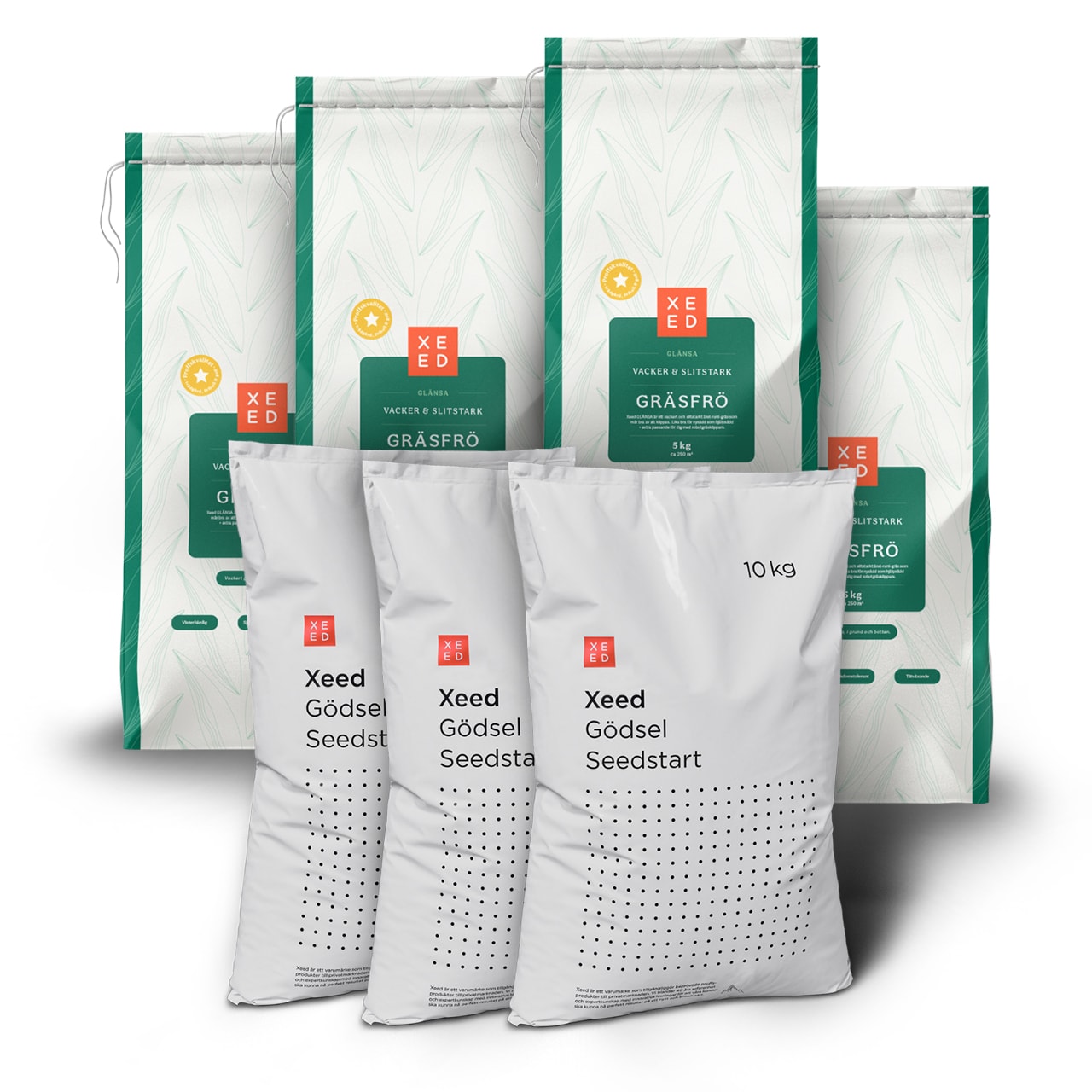 Xeed Glänsa nysådd 600kvm