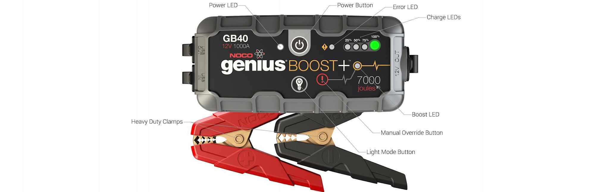 genius battery jump starter