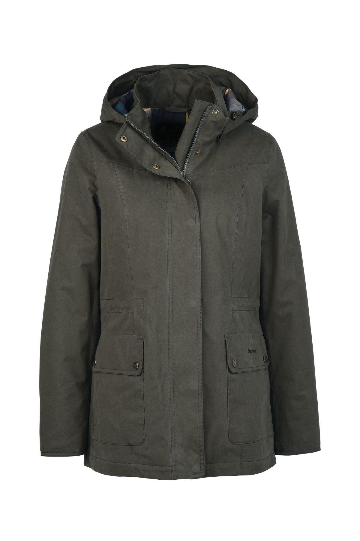 Barbour Buttercup Wasserdichte Jacke Olivgrün Damen