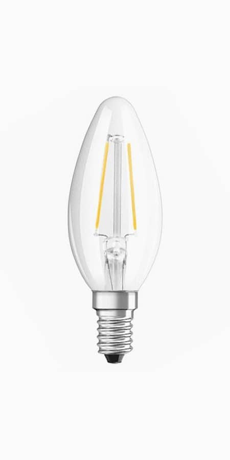 Osram Led-lampa Retro Kron 2.1w E14 Klar 827 Cl B (25) Osram