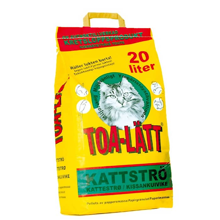 Toalätt Strö För Katt 20l