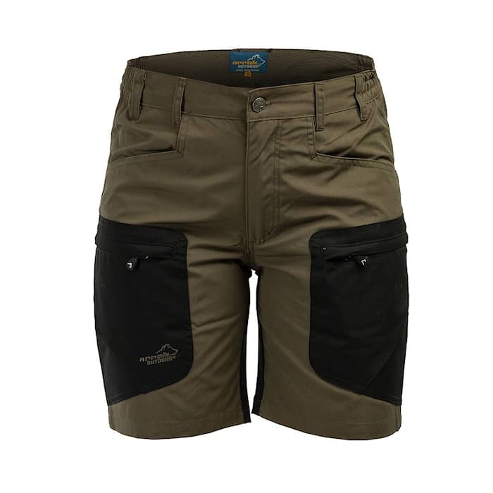 Arrak Outdoor Active Stretch Shortsit Naisten Ruskea