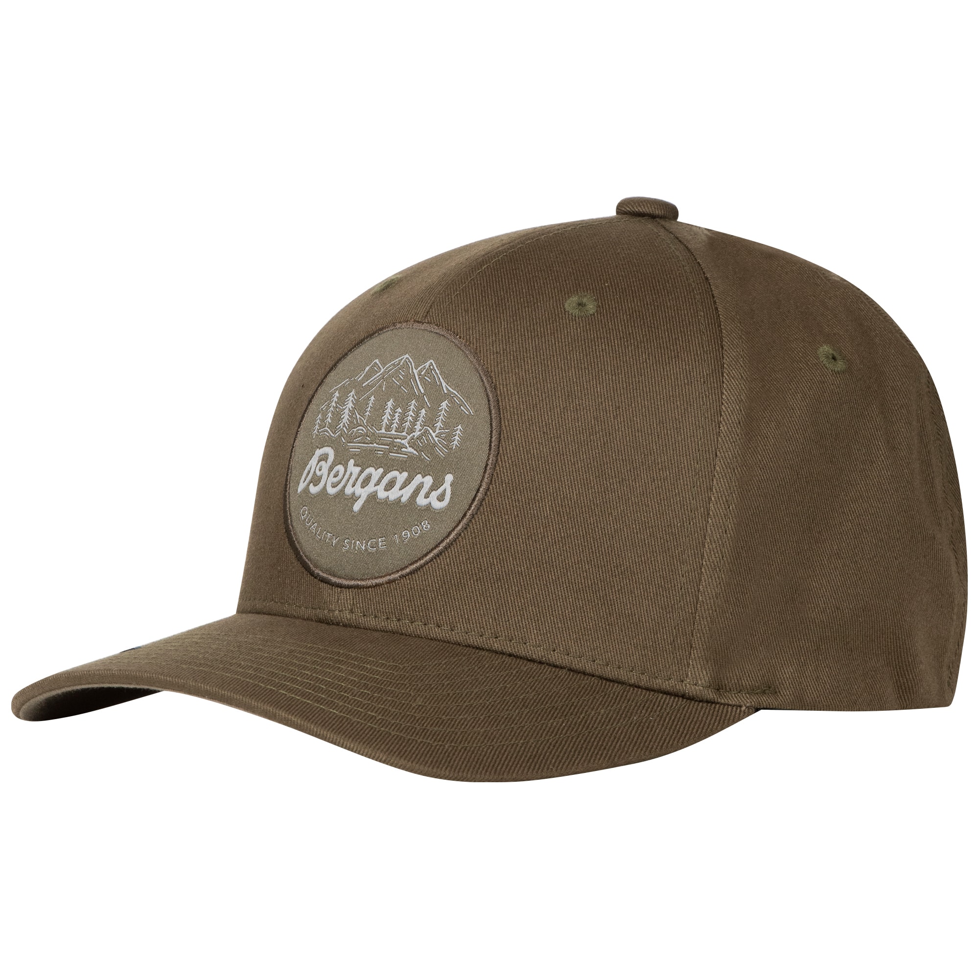 Bergans Nordmarka Epoch Flexfit Cap Green Mud