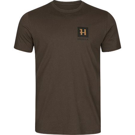 Härkila Gorm S/S T-Shirt Herren Shadow Brown