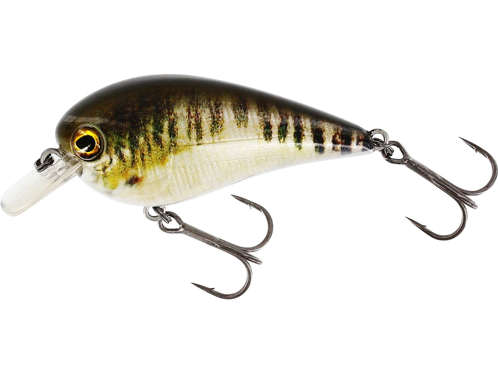 BassBite Squarebill 6 cm Flytande Real Minnow