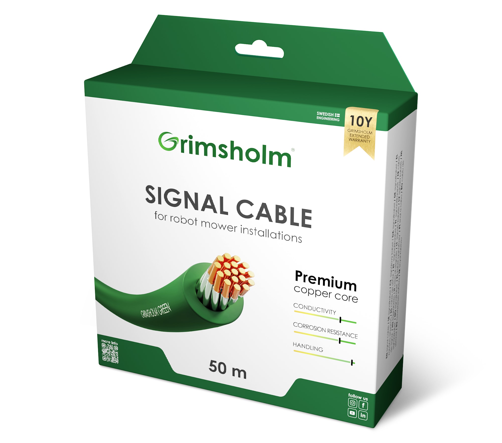 Grimsholm Signalkabel Premium 50m Grimsholm Signalkabel Premium 50m