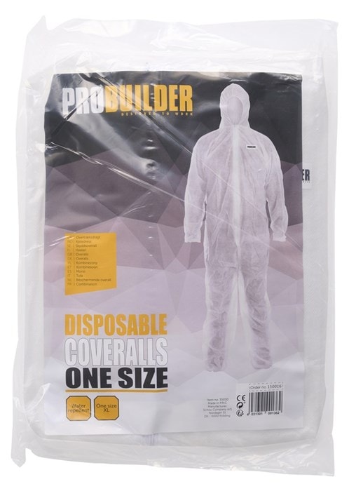 Duab Engångsoverall XL