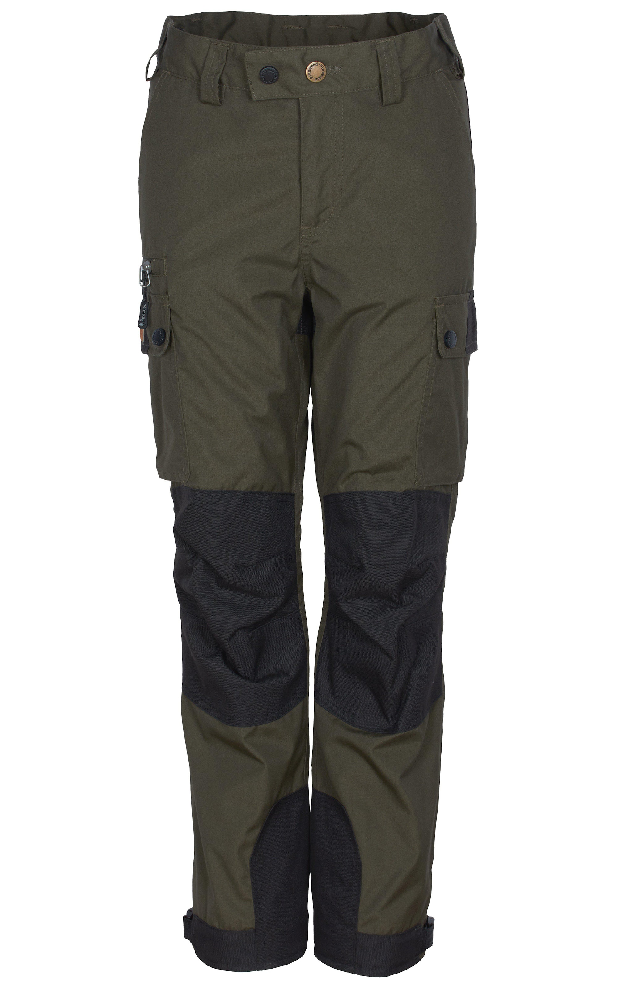 Pinewood Lappland Extreme 2.0 Byxor Barn Moss Green/Black 116