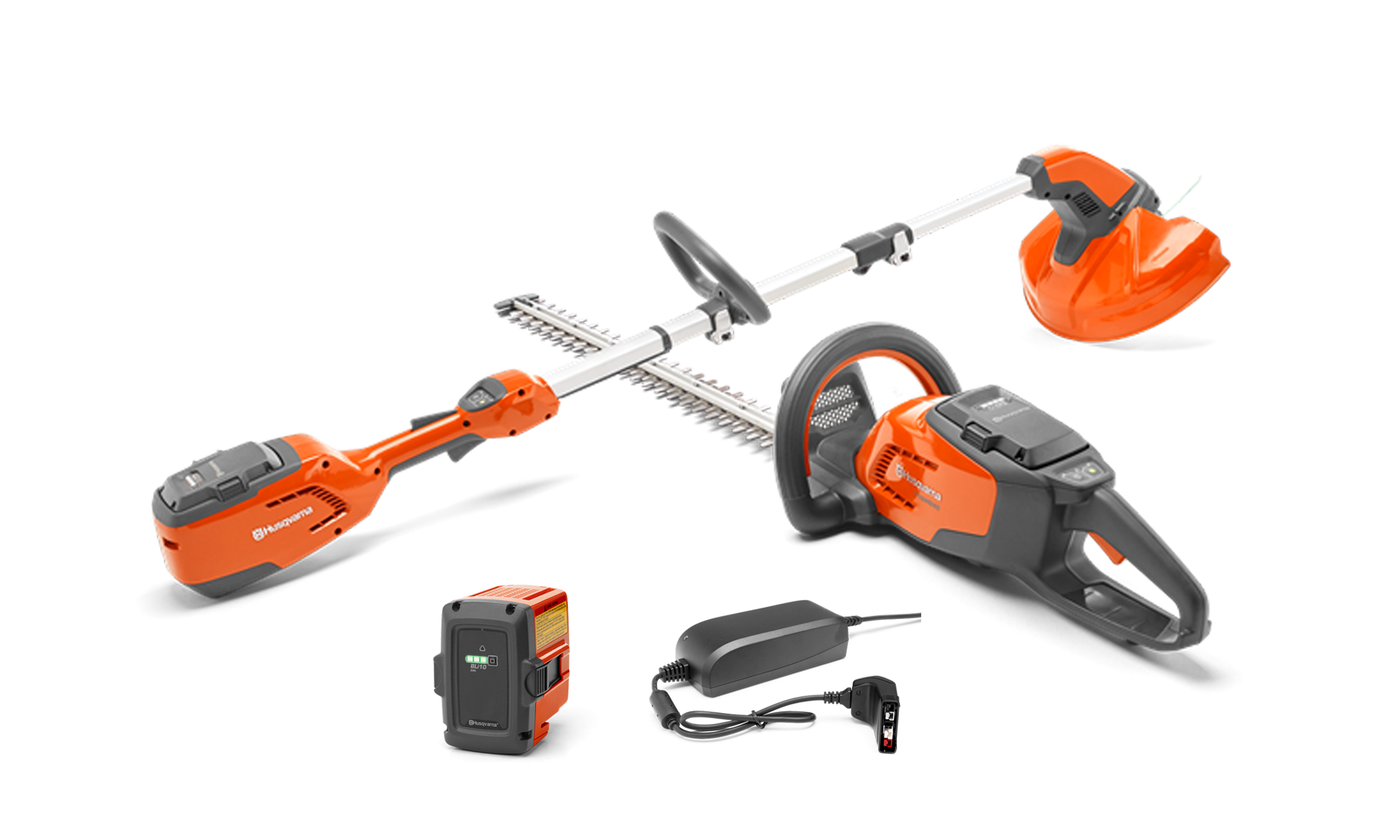 Husqvarna 115Il/115Ihd45 Komplett Med Batteri Og Lader (Bli10 + Qc80) -