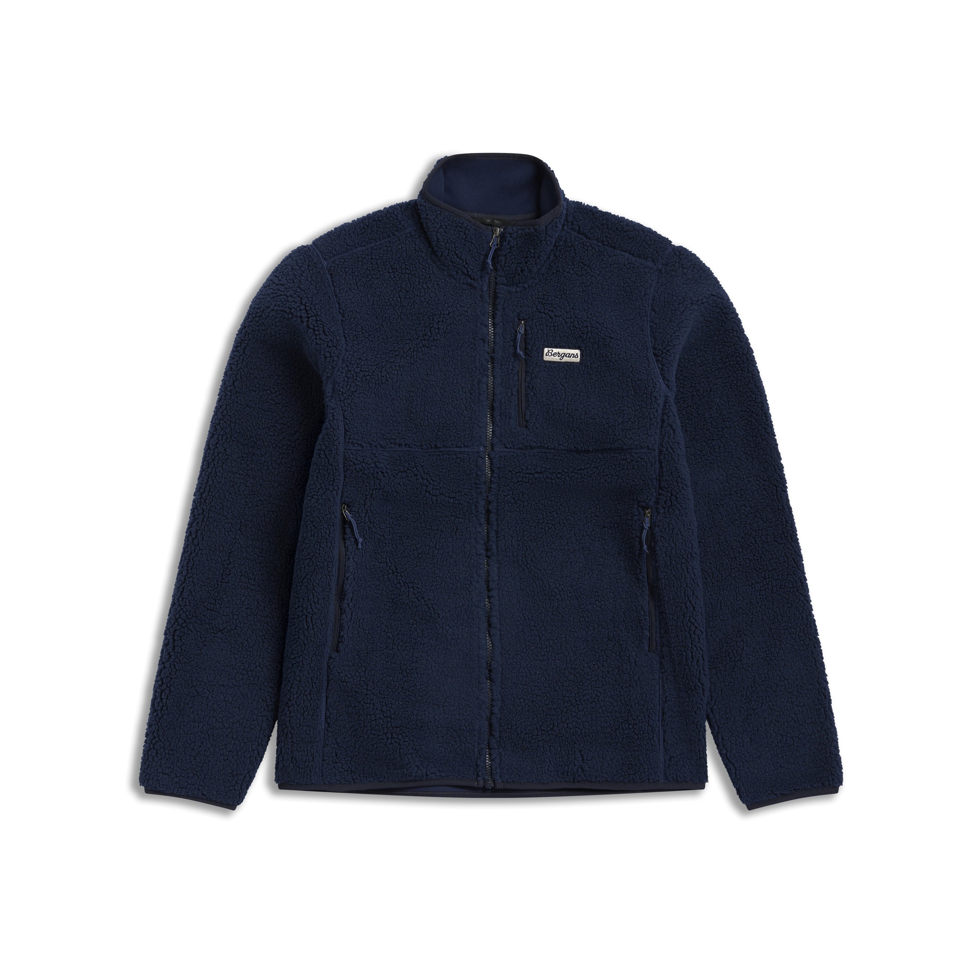 Bergans Lunnan Pile Fleece Jacket Men Navy Blue