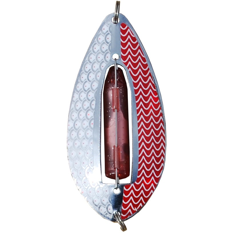 Wiggler Muskus Silver 98 mm MSMWR Blänke