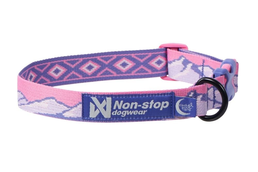Non-Stop Dogwear Trail Quest Collar Purple/pink