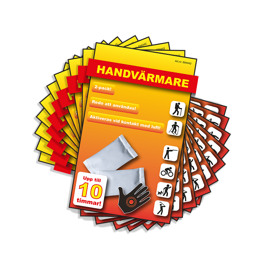 REA/Black Friday Handvärmare, 10 par