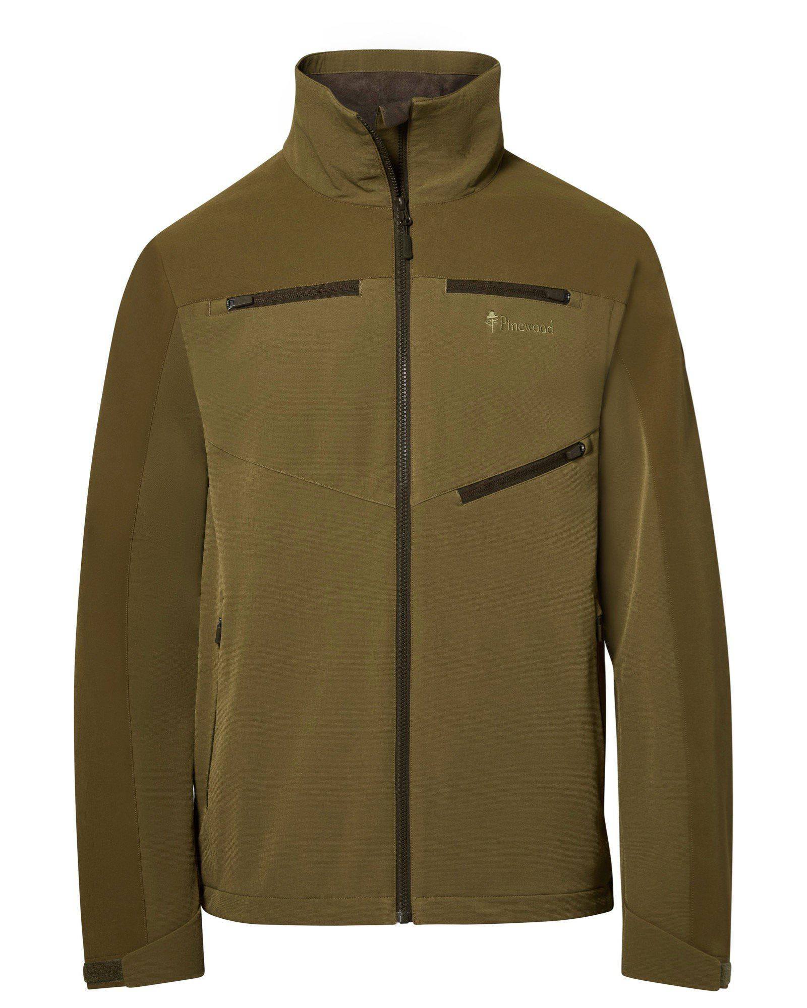 Pinewood Furudal Hunters Hybrid Stretch Jacka Herr Olive Green