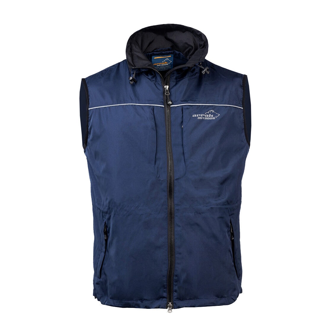 Arrak Outdoor Jumper Vest Dame Marineblå S