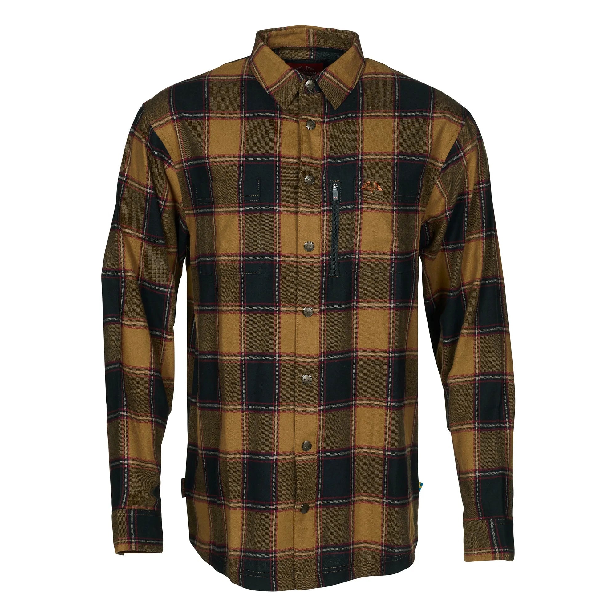Swedteam Crest puuvillapaita miehille Dark Sand