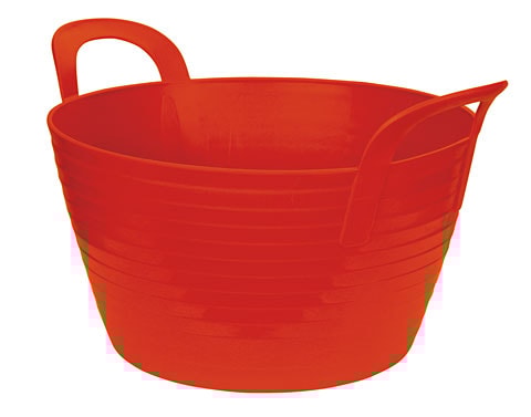 Plastbalja Flexitrug 12l, Röd -